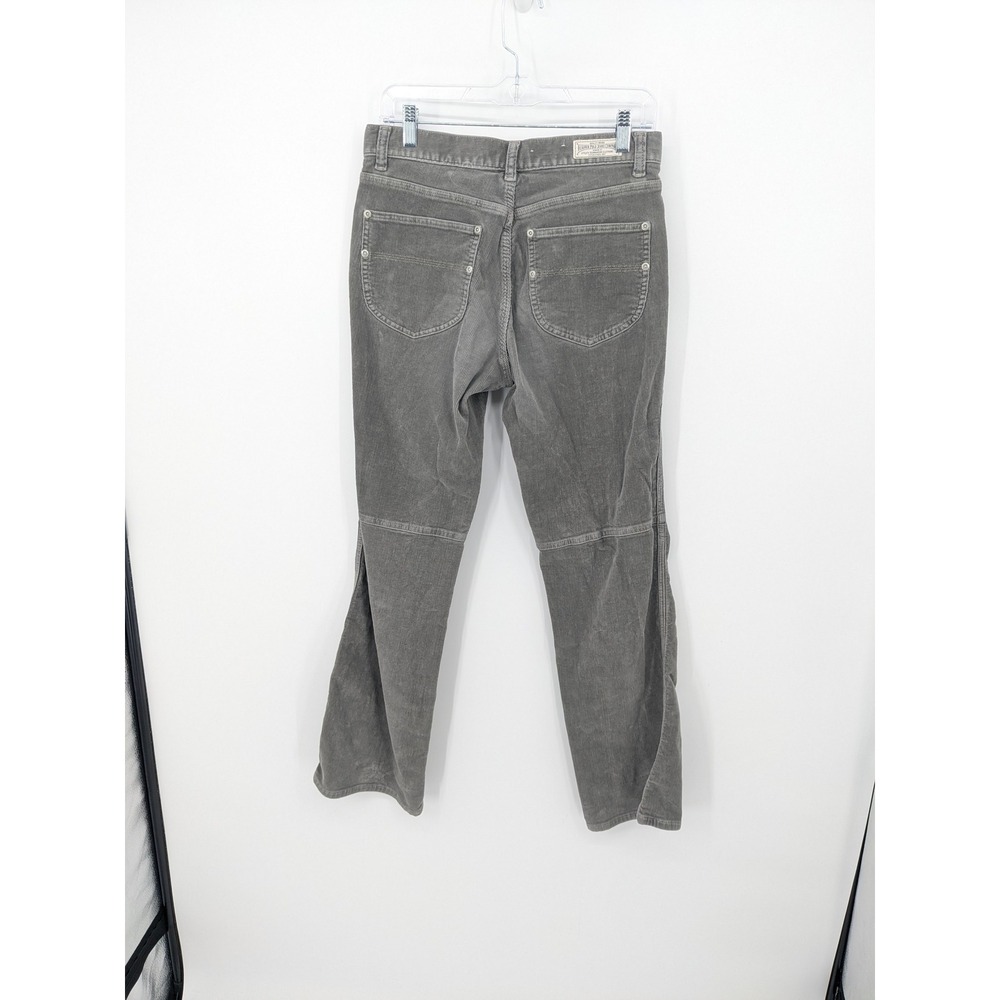 Polo Ralph Lauren Corduroy Pants Womens 6 Gray Bootcut Utility Workwear Casual - Picture 5 of 10